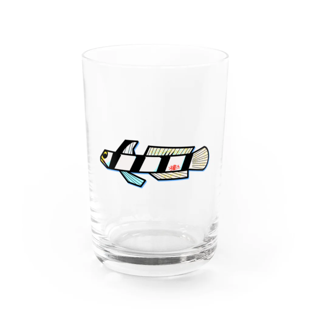 snaggedgorillaのネジリンボウ Water Glass :front