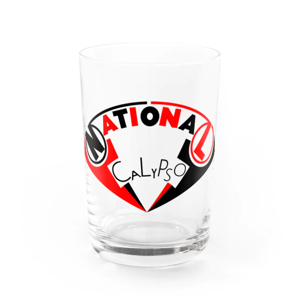 カリプソ地獄のNATIONALレーベル2 Water Glass :front