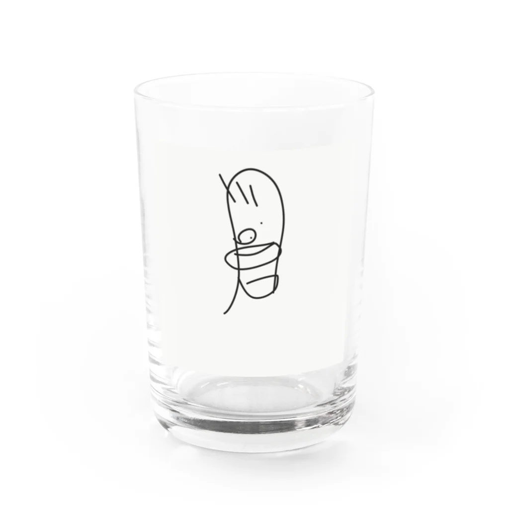 Punk Art Aoiの暗闇アート3 Water Glass :front