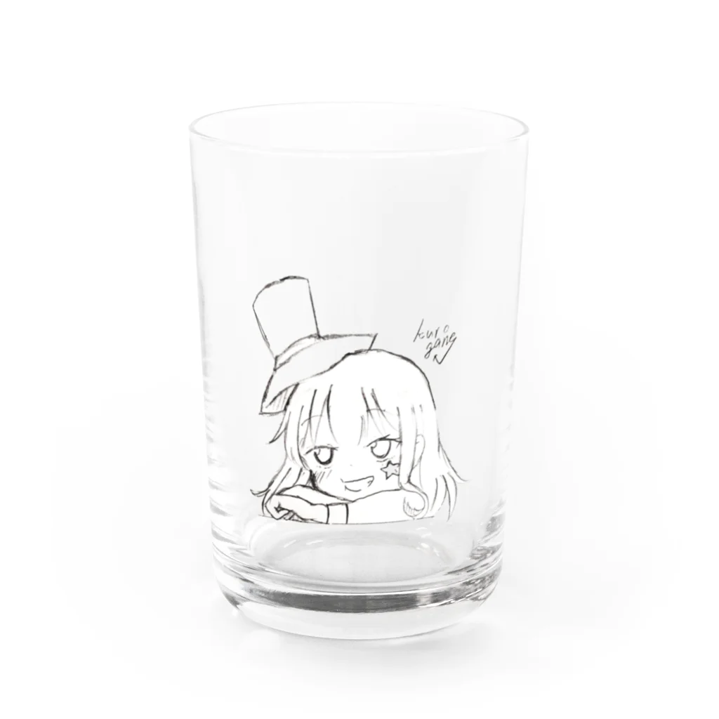 白玉・K・餡蜜の白玉・K・餡蜜グラス Water Glass :front