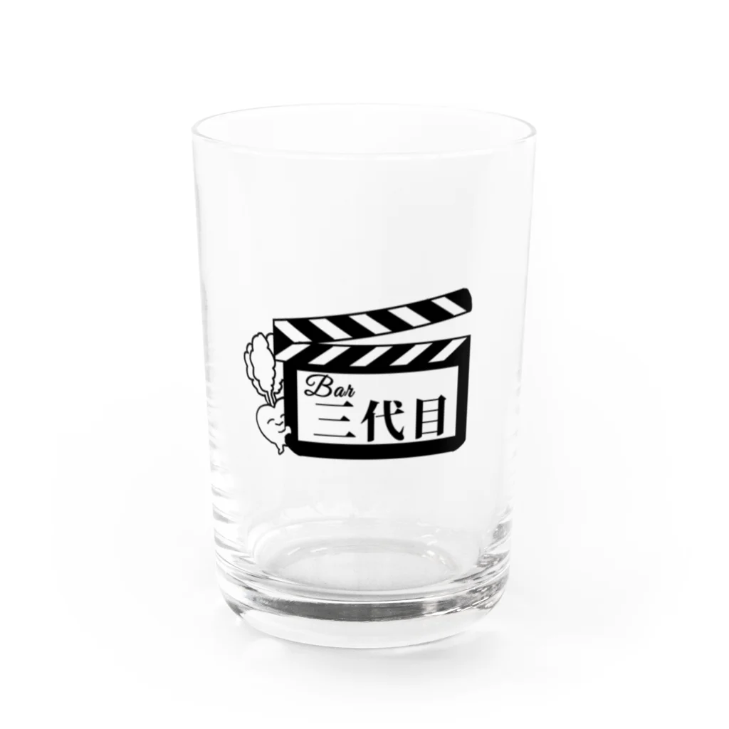 【公式】Bar三代目ハッピービーツSHOPのBar三代目公式グッズ Water Glass :front