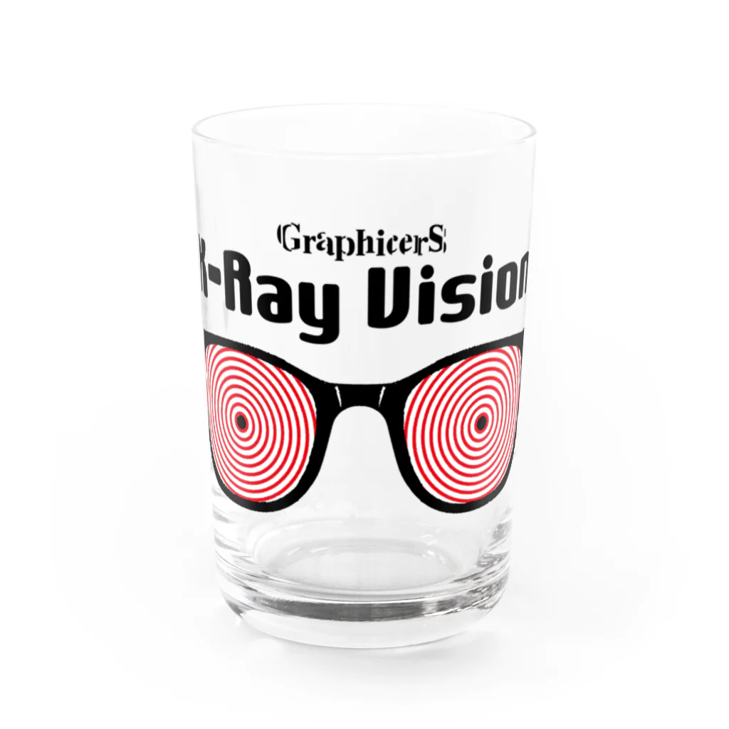 Graphicersのエックス線メガネ Water Glass :front