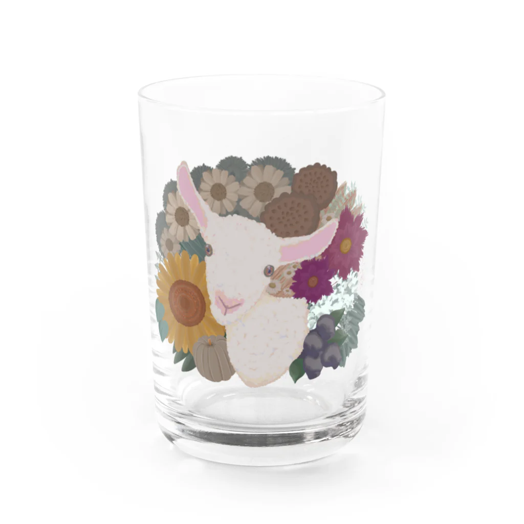 chami＊designのlittle goat Water Glass :front
