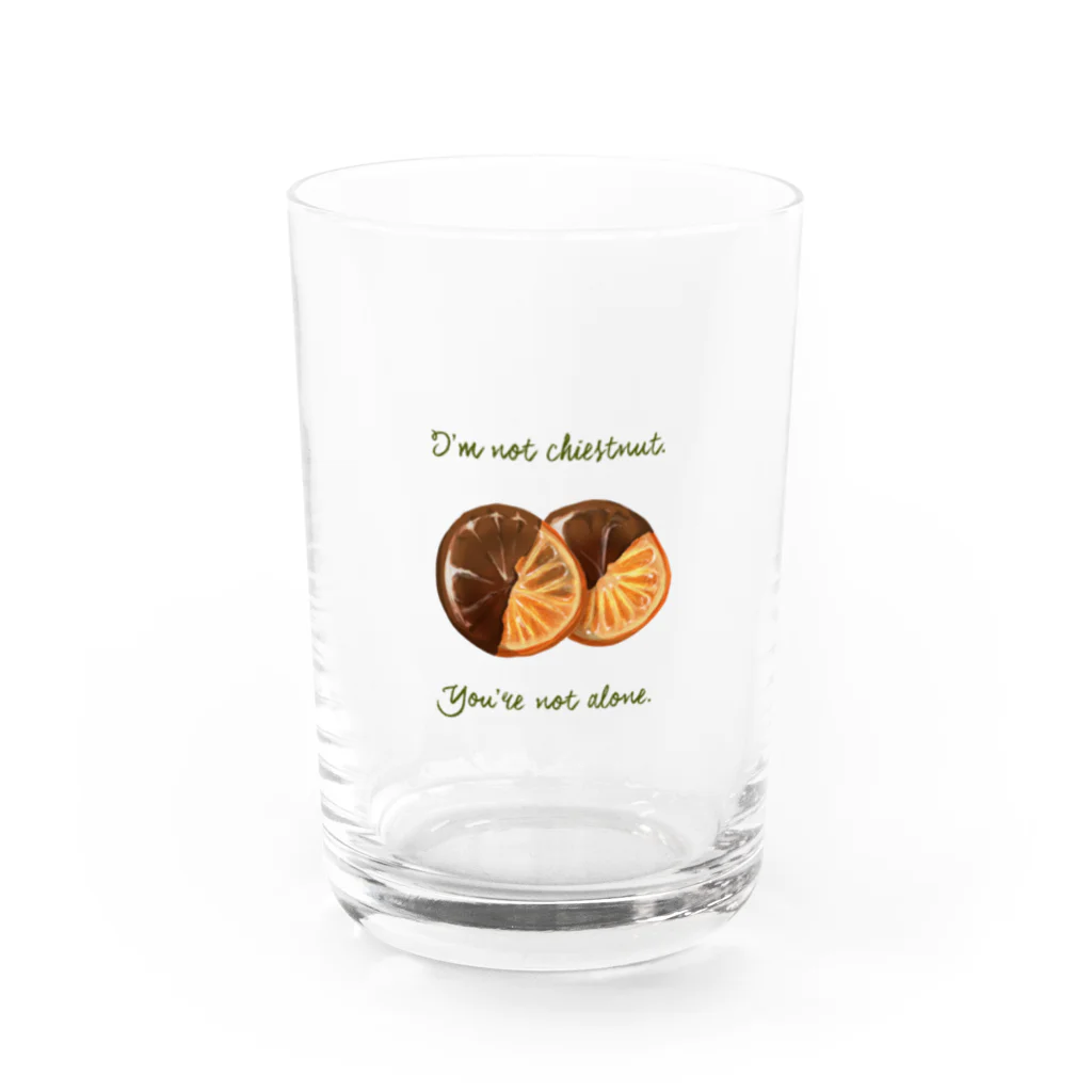 hoshinokakeのユーアーノットマローングラス Water Glass :front