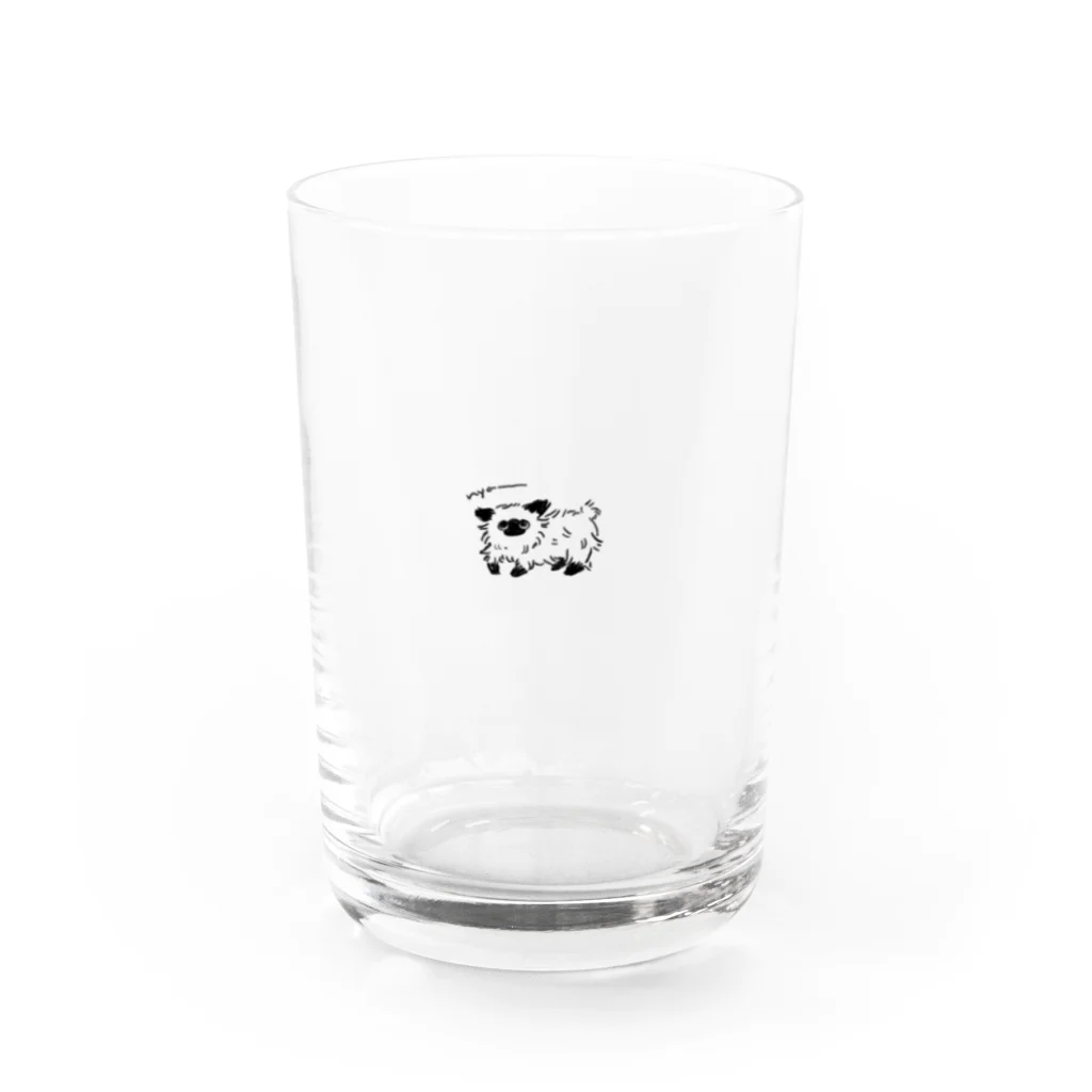 .６のねこ Water Glass :front