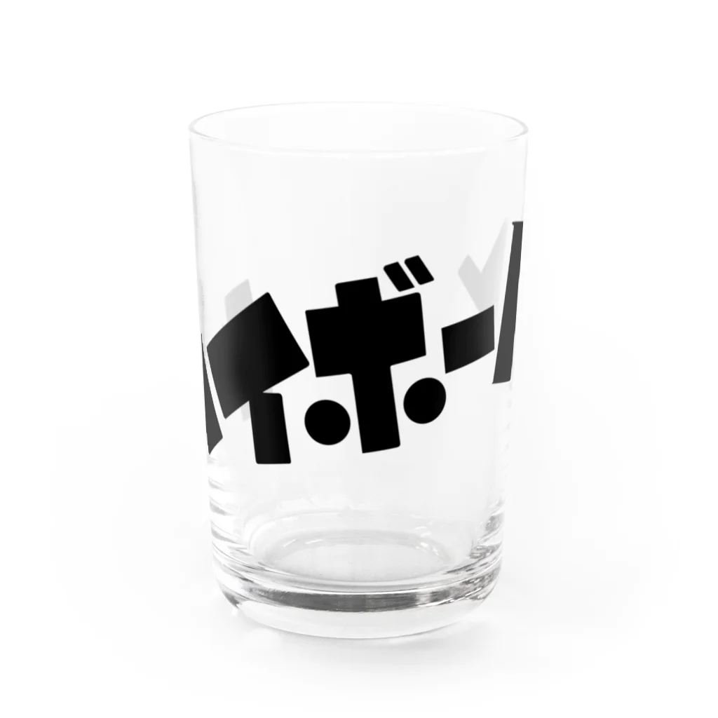 TYPOGRAPHIESのハイボールグラス Water Glass :front