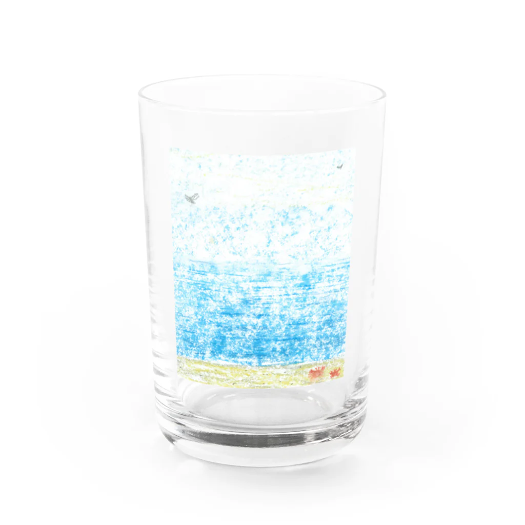 たなかあゆみのお店の2日目の朝 Water Glass :front