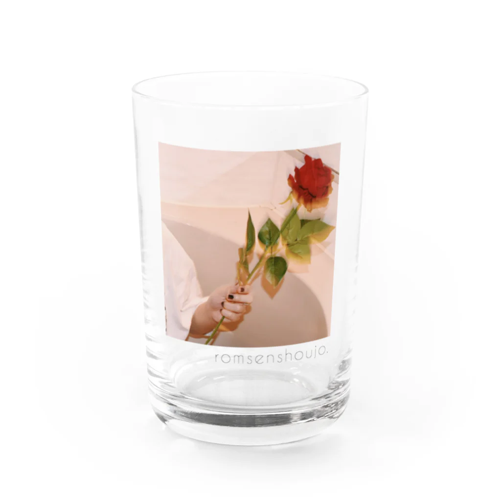 rom専少女.の薔薇の憂い Water Glass :front