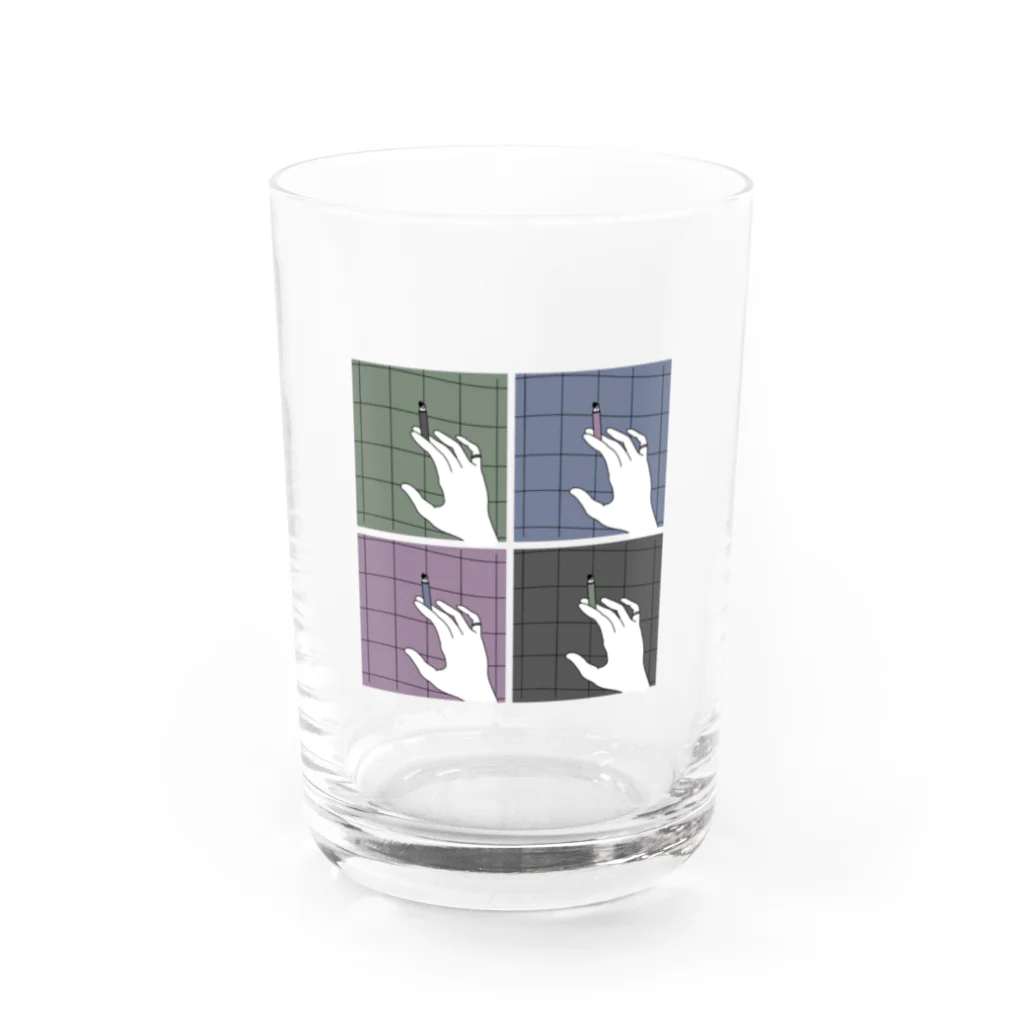 __rippleのcigarette Water Glass :front