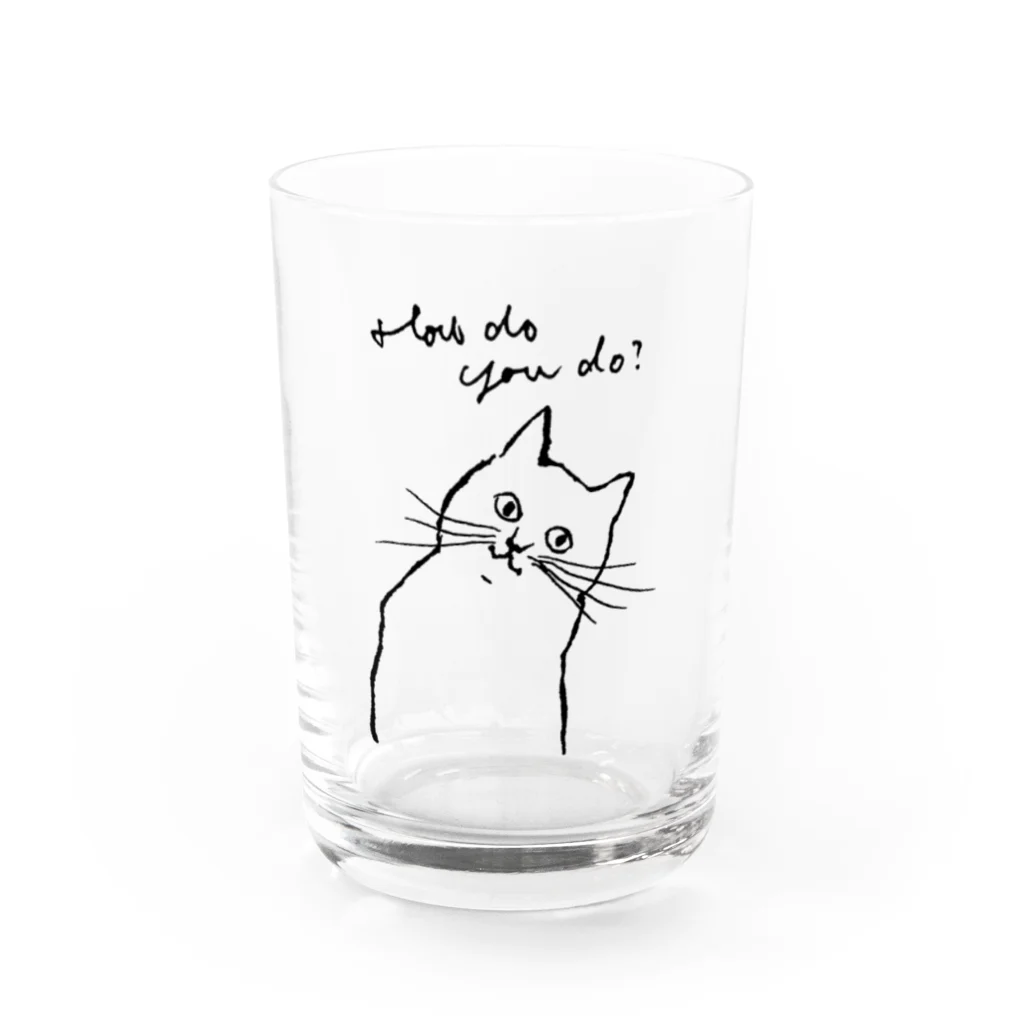 minachape STOREのごきげんいかが？ Water Glass :front