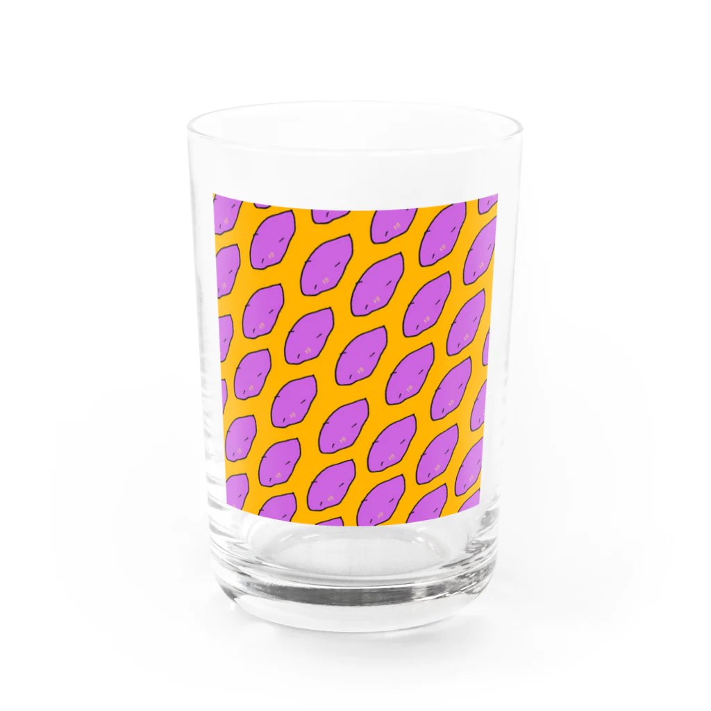 星華 -SEIKAcreate-のさつまいも柄 Water Glass :front