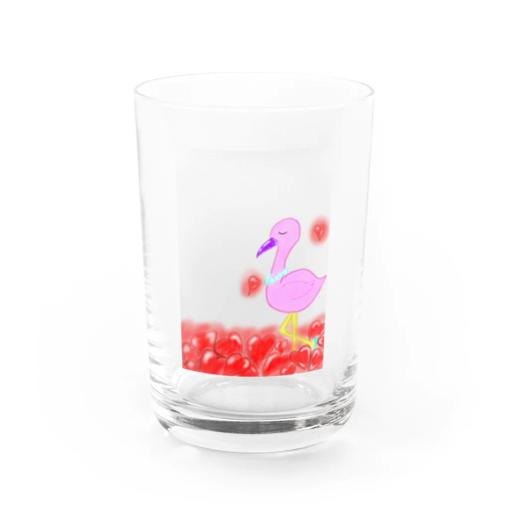 デビルうさぎのミンゴちゃん Water Glass :front