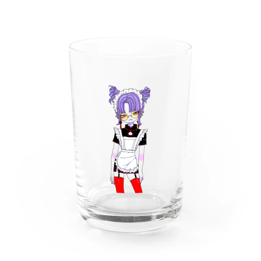 eg2のチャイナメイドさん Water Glass :front