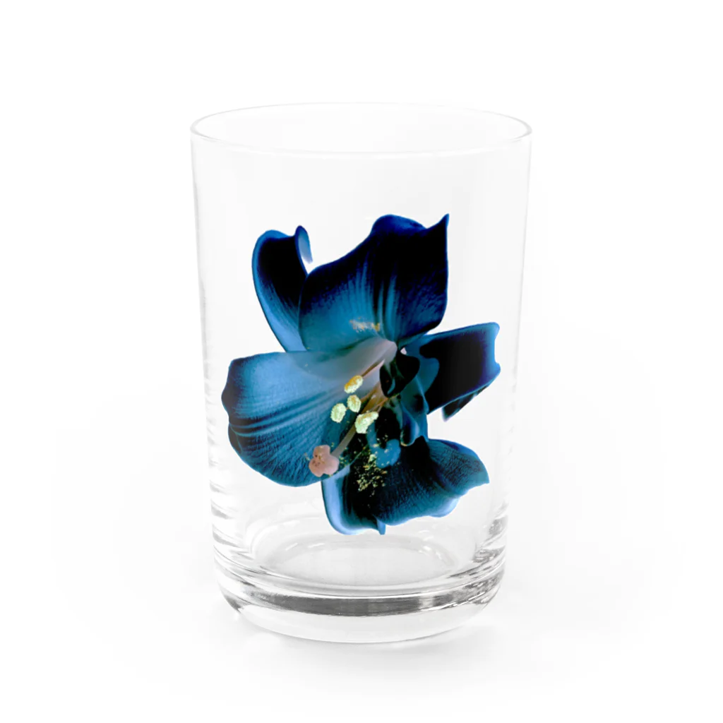 でおきしりぼ子の実験室のLily (Denim Colour) グラス前面