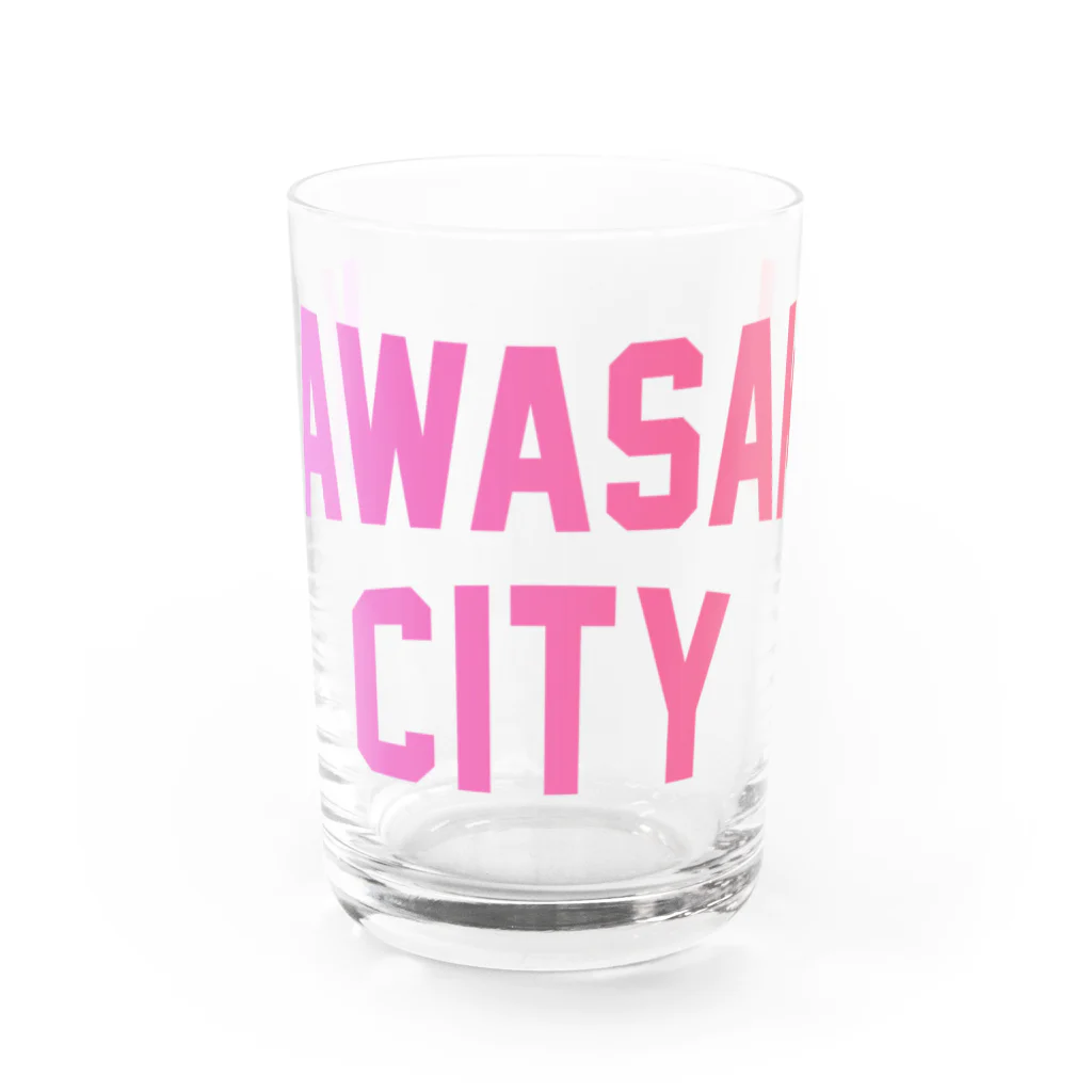 JIMOTO Wear Local Japanの川崎市 KAWASAKI CITY Water Glass :front