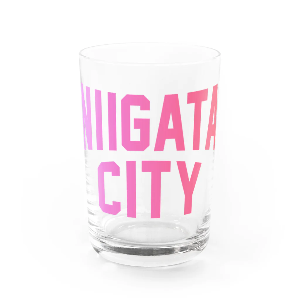 JIMOTOE Wear Local Japanの新潟市 NIIGATA CITY Water Glass :front