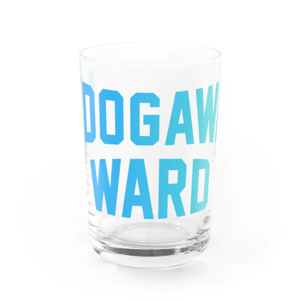 JIMOTO Wear Local Japanの 江戸川区 EDOGAWA WARD Water Glass :front