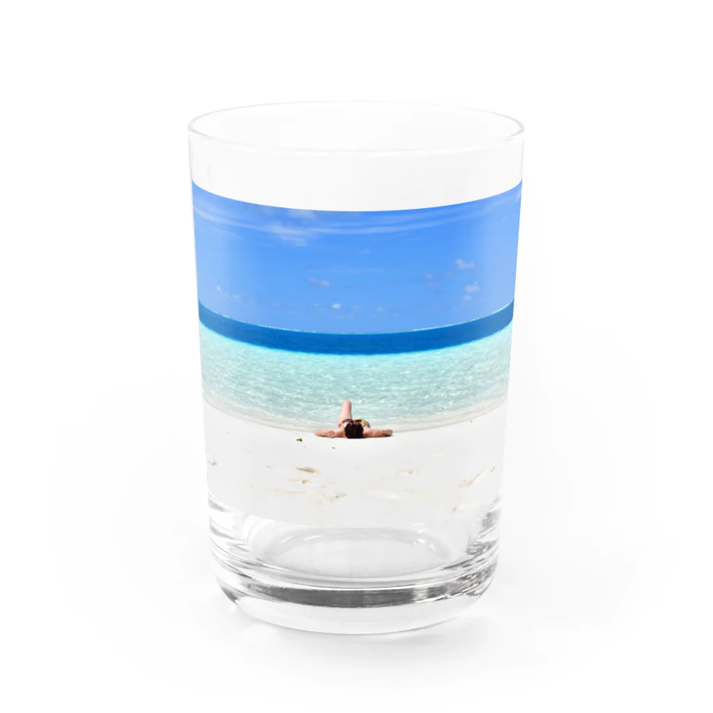 Chanky19のノカンウィ島 Water Glass :front