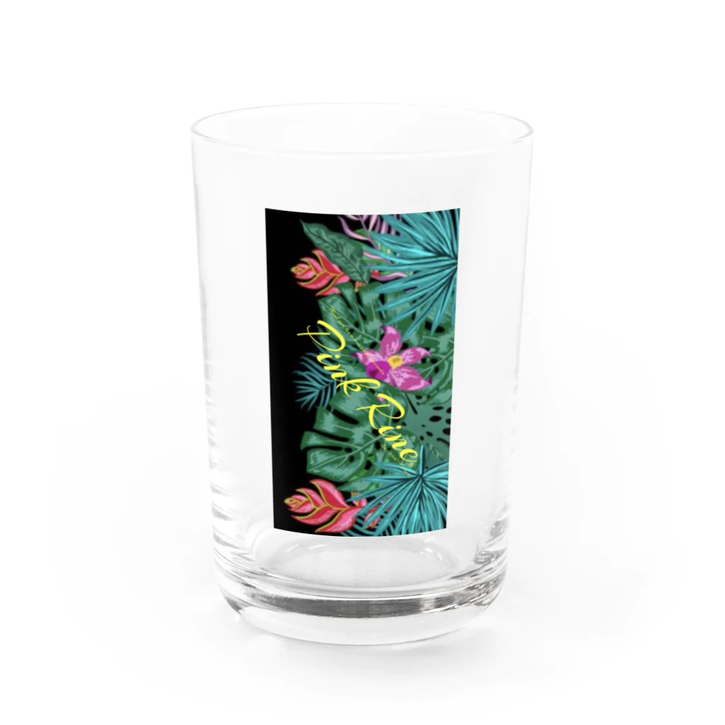 【Pink Rine】の【Pink Rine】オリジナル Water Glass :front