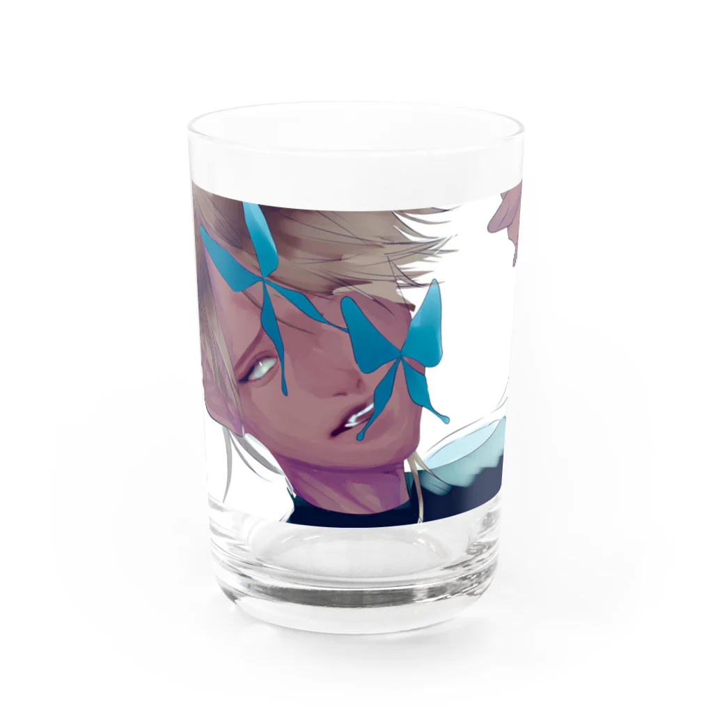 まきぐその蝶美🦋 Water Glass :front