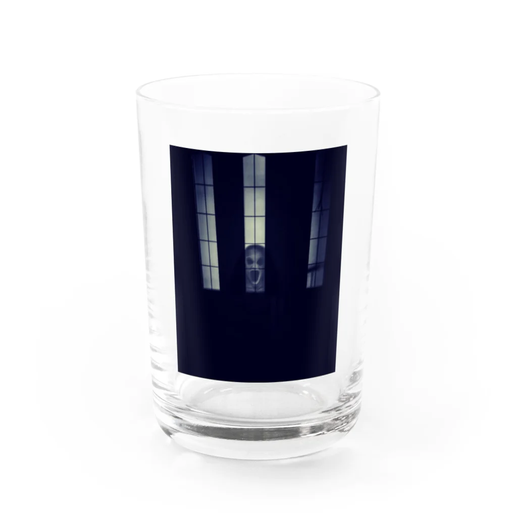 雷雨(Raiu)のホラー工房のHorror Water Glass :front