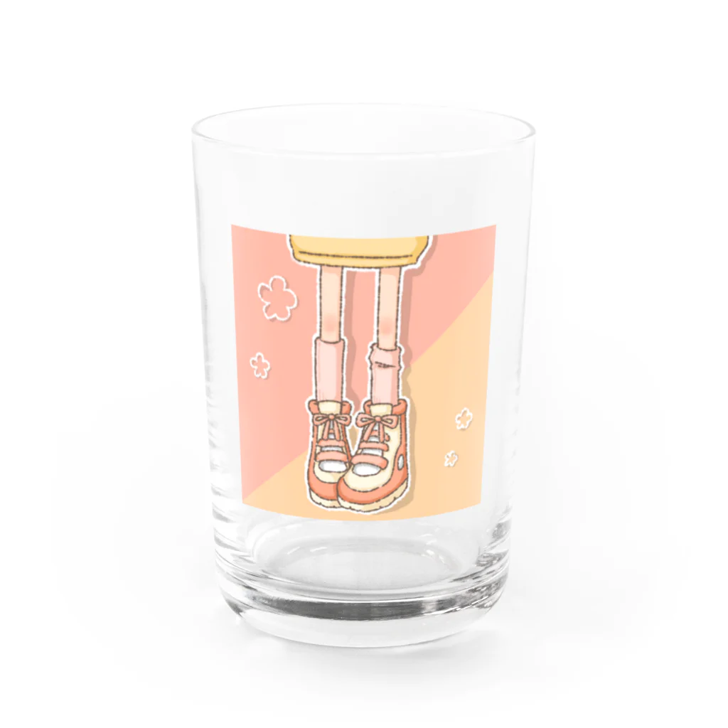 ねむざわだよのくつ Water Glass :front