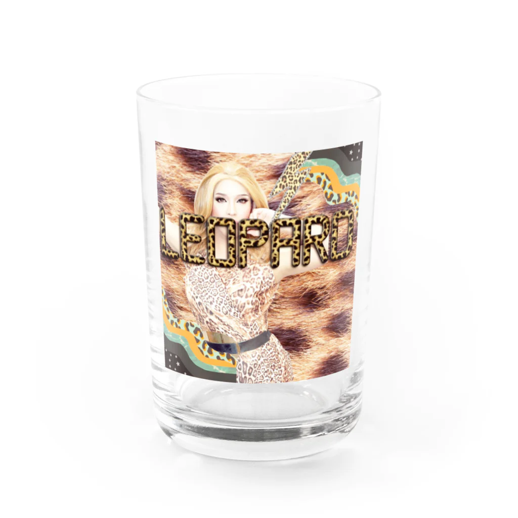 OZのレオパードノーマルグッズ Water Glass :front