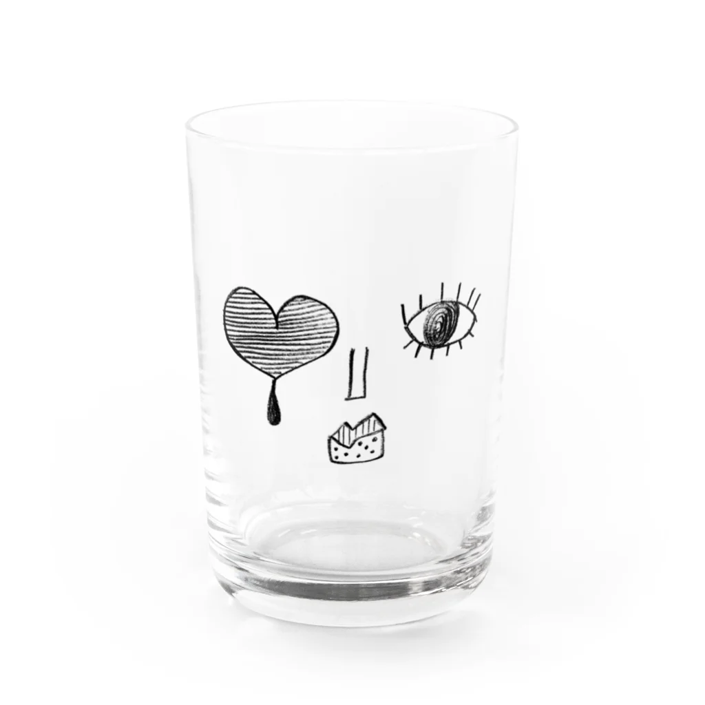 ナオ / CandyLip店の裏切り Water Glass :front