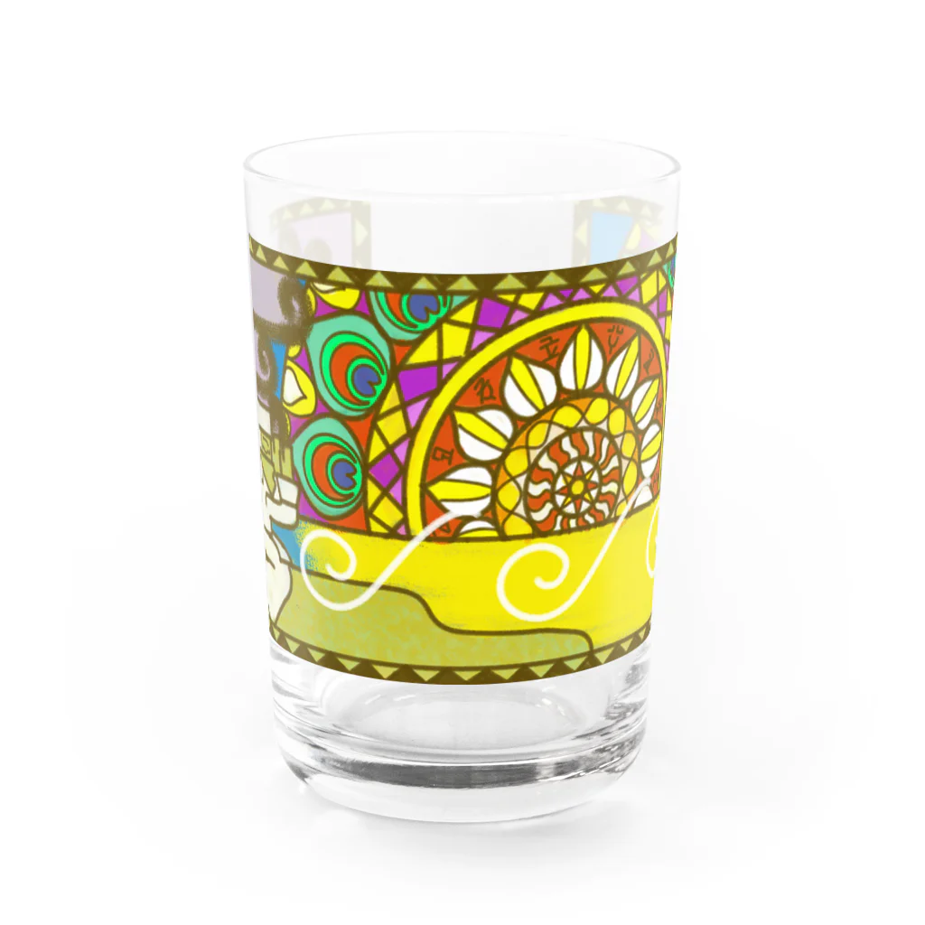 MENOICHI（メノイチ）▼Masaaki Medo Online Storeの"The Sun Also Rises”「晴れ乞い」 Water Glass :front