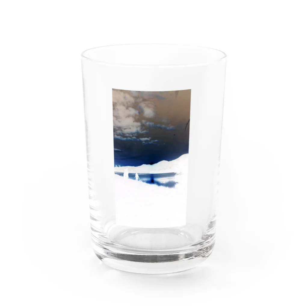 谷神 零雨＠小鳥愛好家の反転世界 Water Glass :front