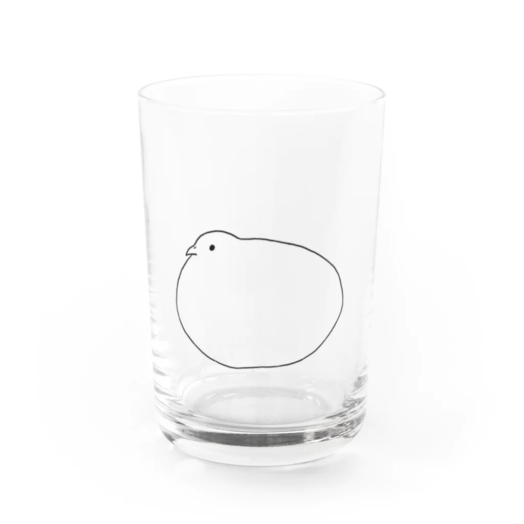 minatoriのうずらさん（3） Water Glass :front