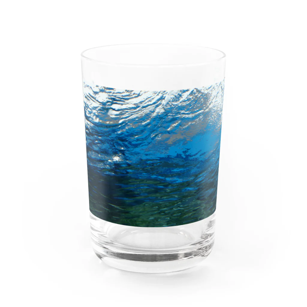 ojinboの揺蕩 Water Glass :front