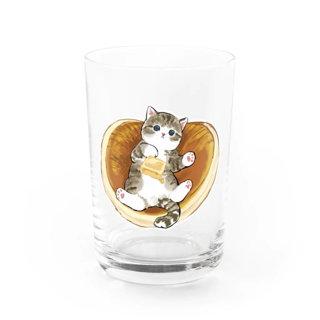 mofusandのにゃんこパンケーキ Water Glass :front