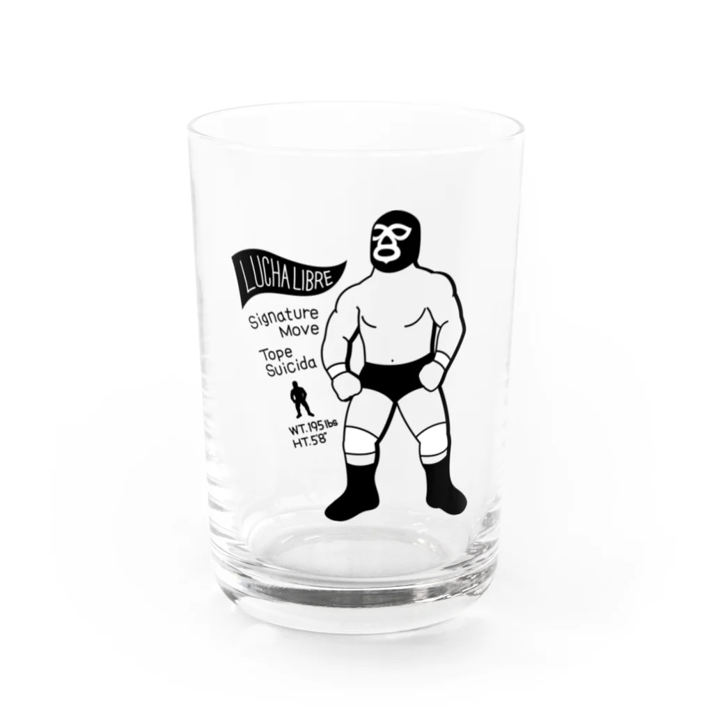 LUCHAのLUCHA LIBRE#100 Water Glass :front