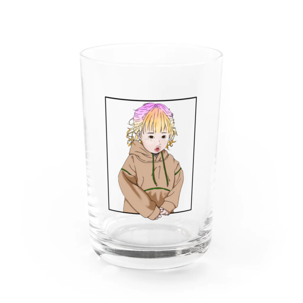 WaCoTsuのbaby face  Water Glass :front