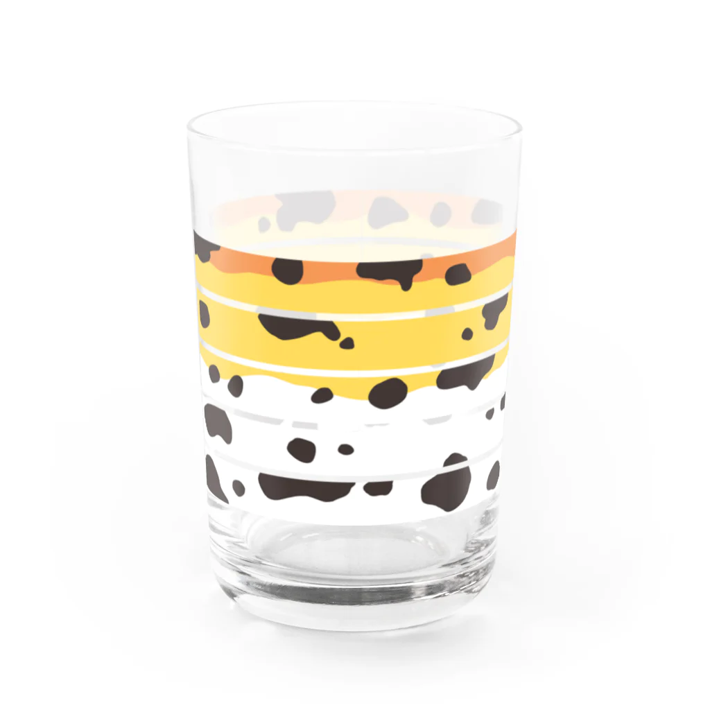 ＳＨＡＬ(しゃる)のレオパのしっぽ(タンジェリン) Water Glass :front