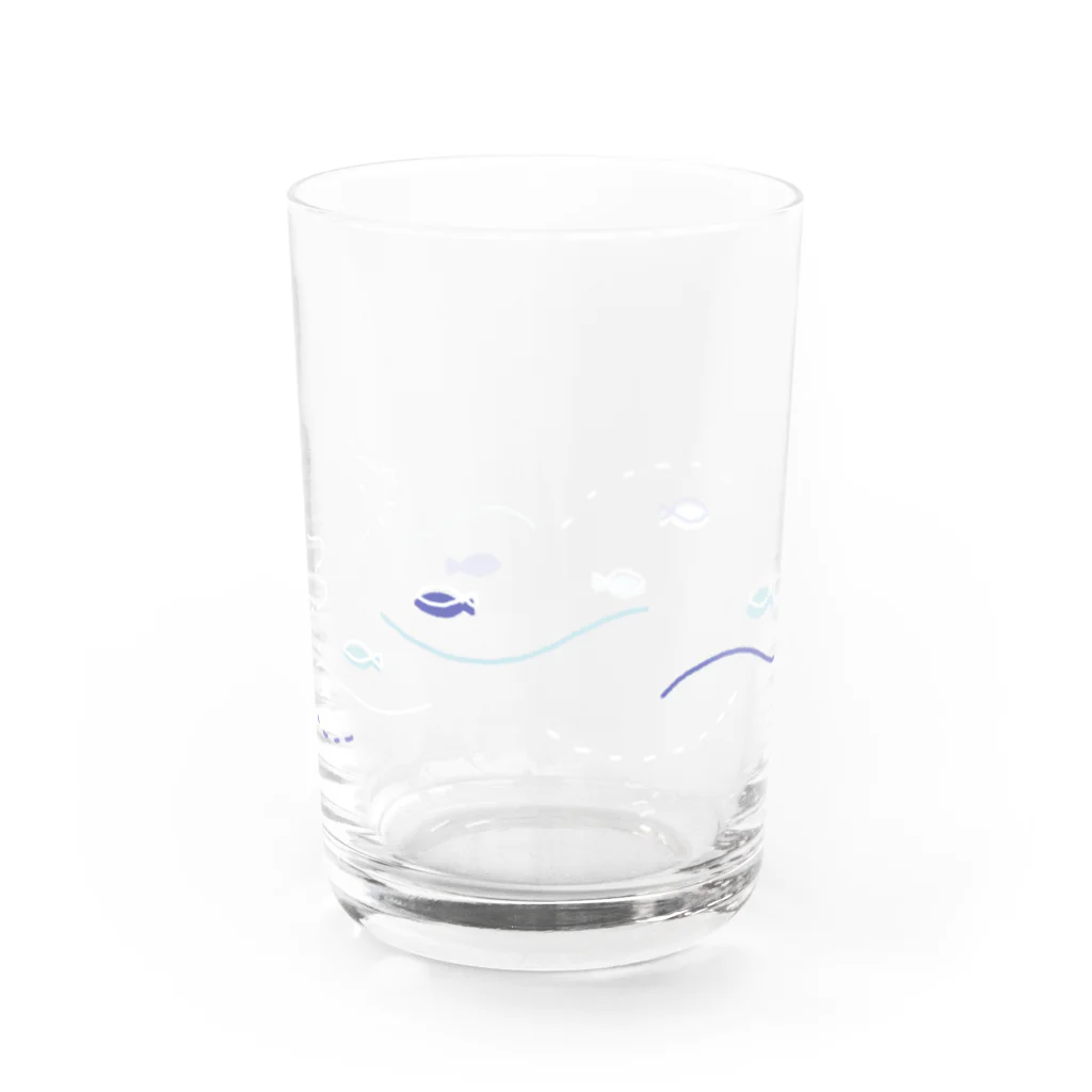 まつりかの流れるままに Water Glass :front