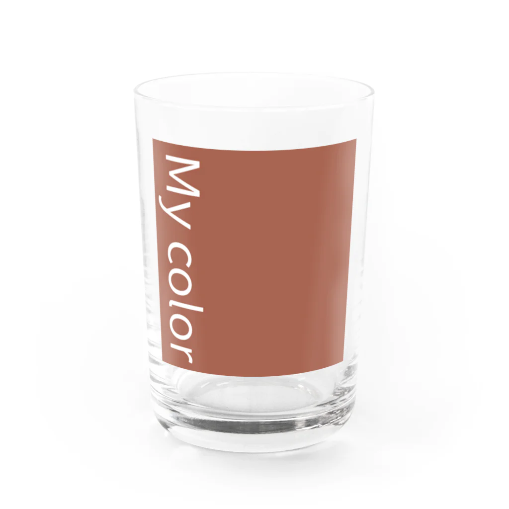 AさんのSUZURIアトリエのMy color Water Glass :front