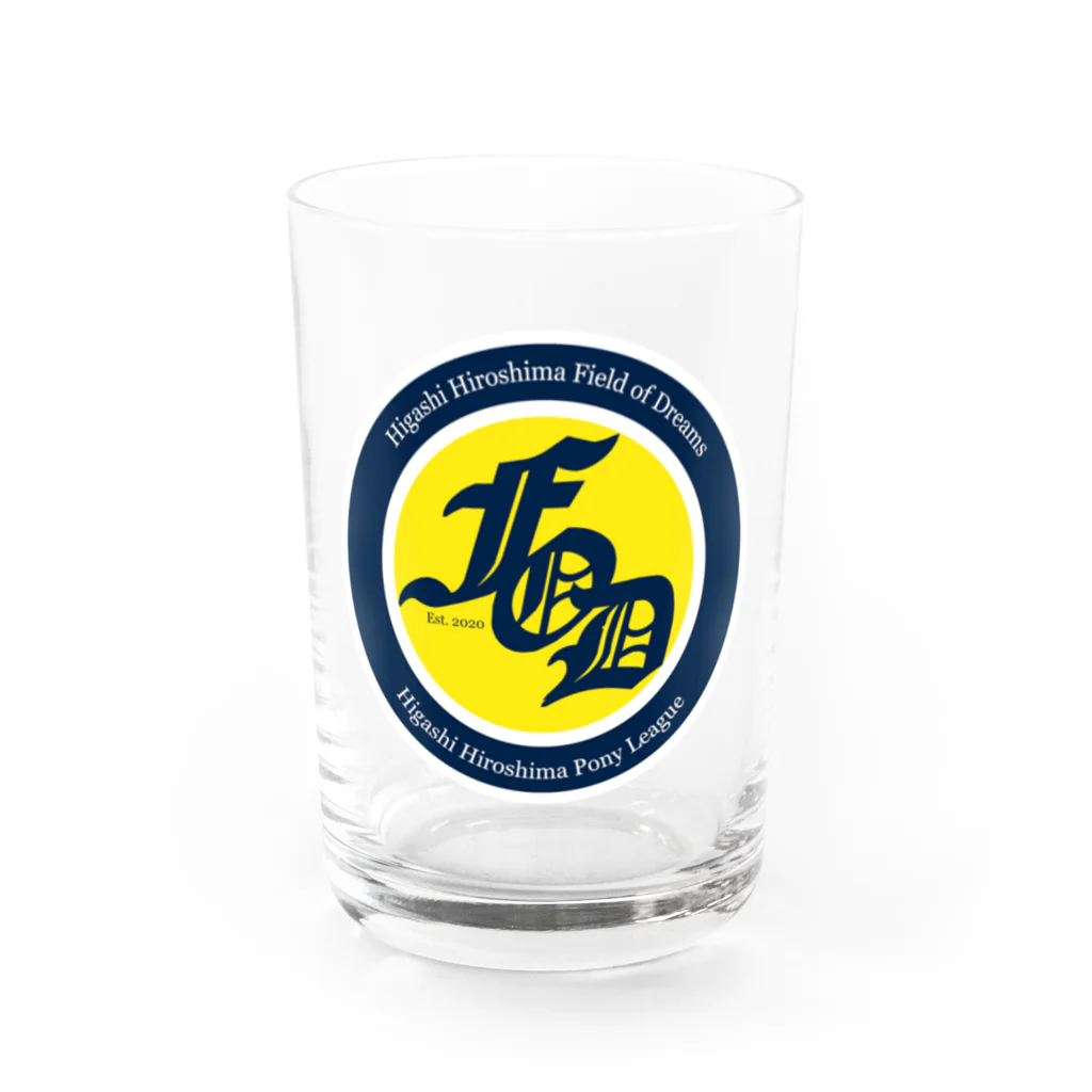 東広島ポニー　Field Of Dreamsの東広島ポニー　グッツ Water Glass :front