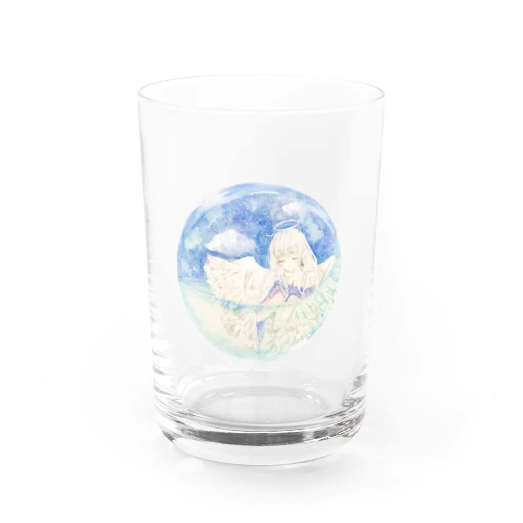 Tender blueの「小さな世界の中で」 Water Glass :front