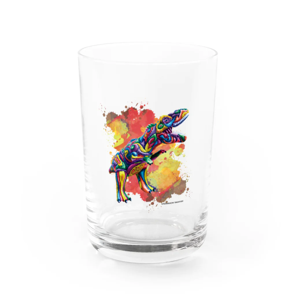 二口貴之のダイナソー Water Glass :front