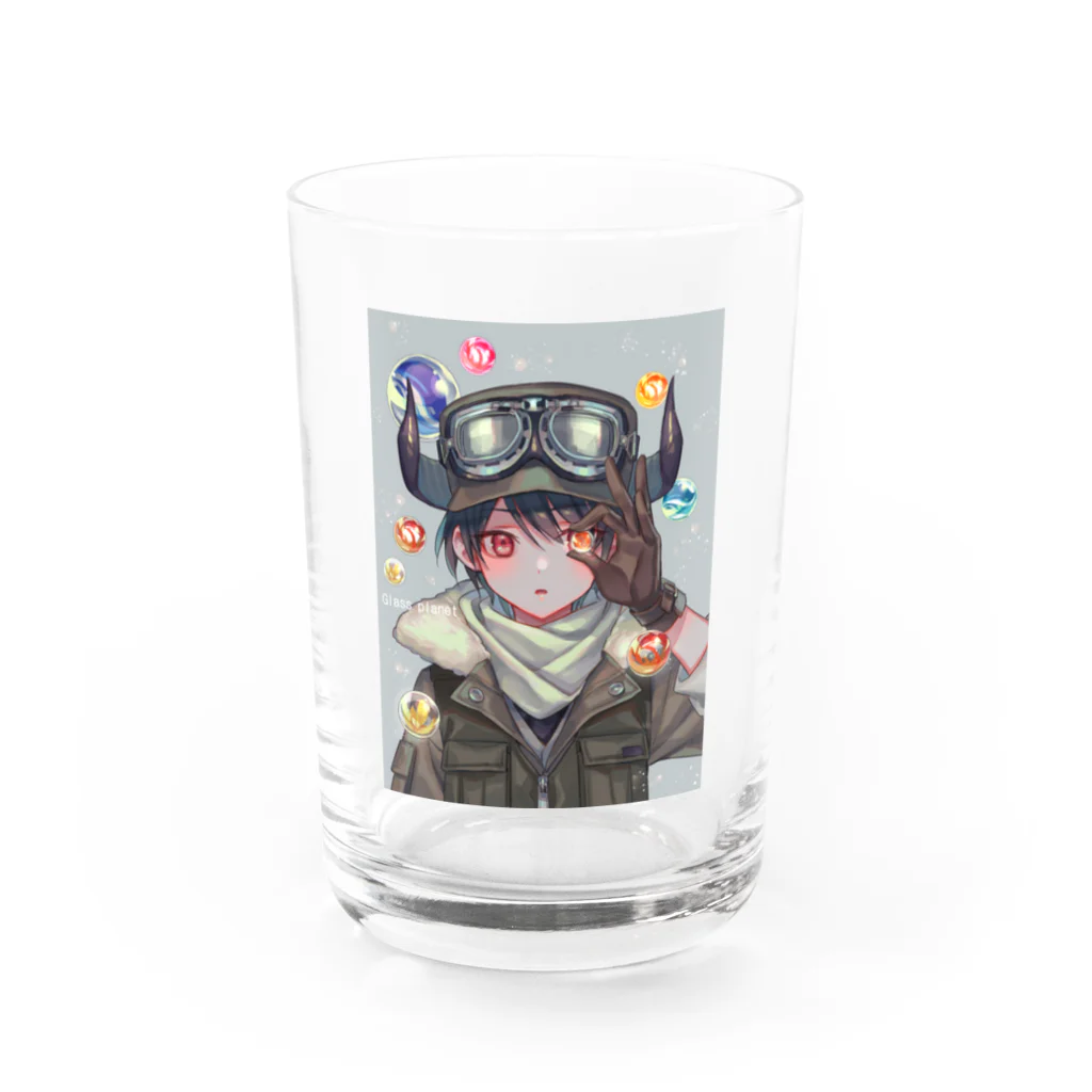 すざく君の家のガラスの惑星 Water Glass :front