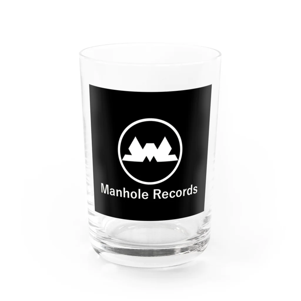 My style 『H0MANEM Official』 (ホマネム 公式) のManhole Records Water Glass :front