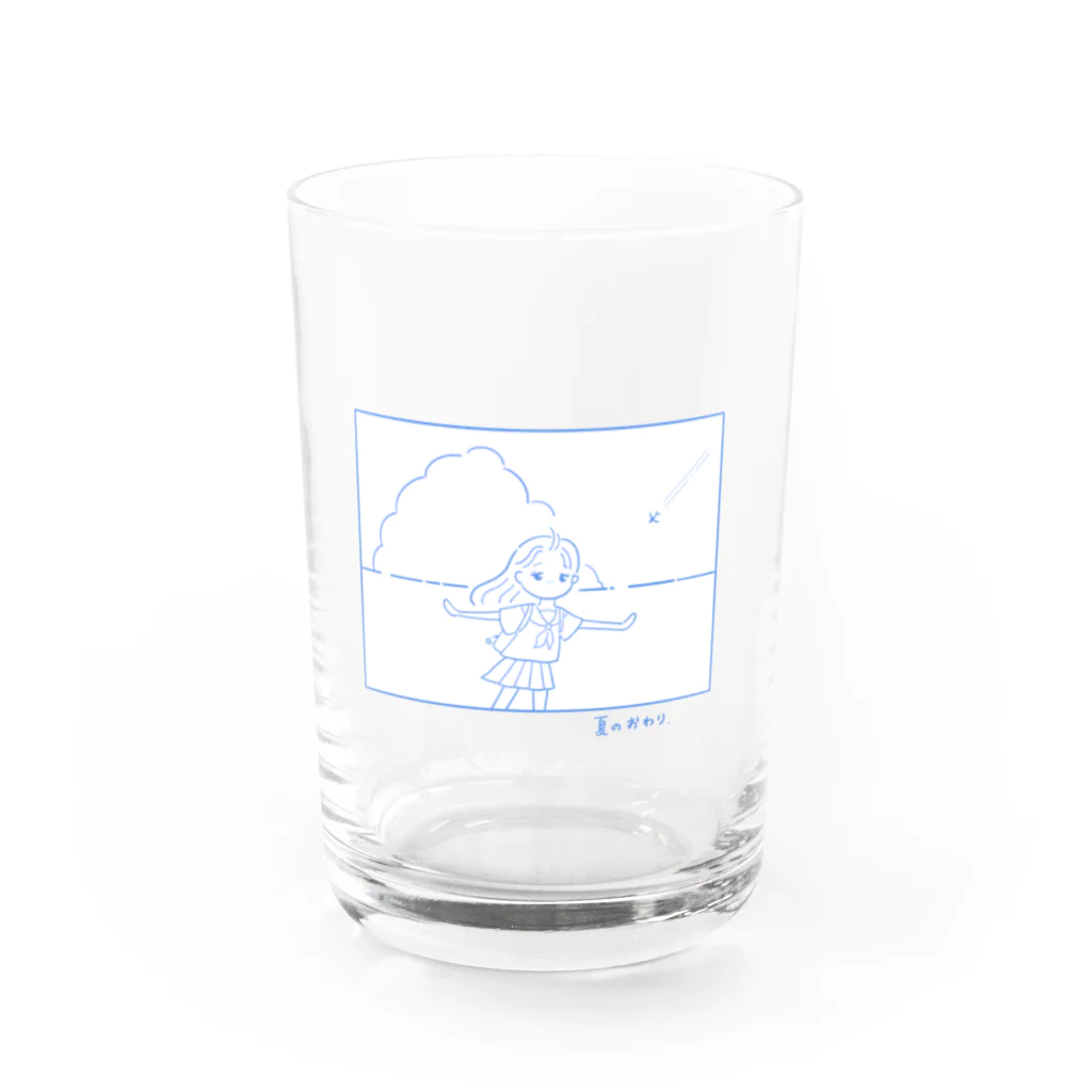 すらいむショップの夏のおわり Water Glass :front