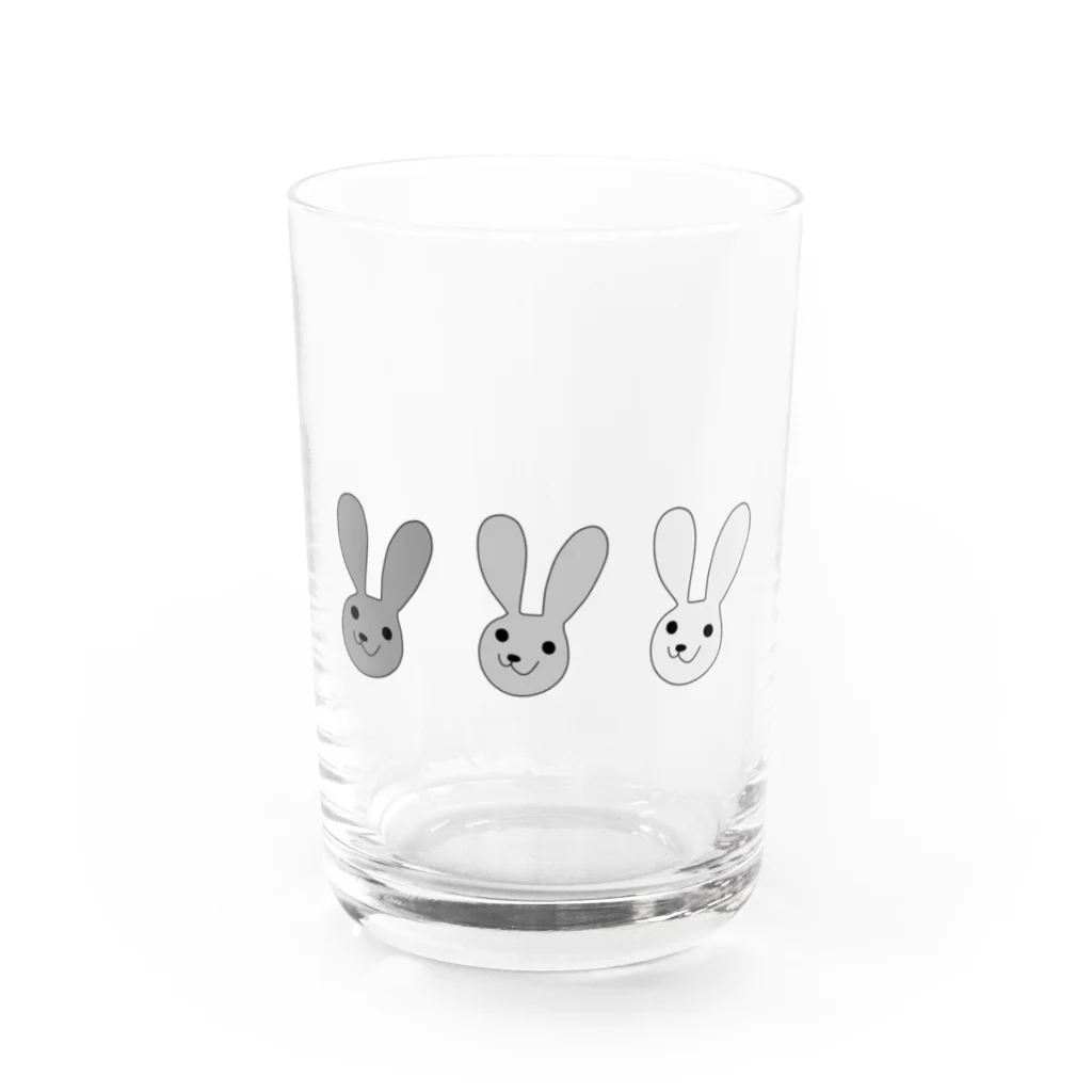 tomo.comのうさぎのうーちゃん Water Glass :front