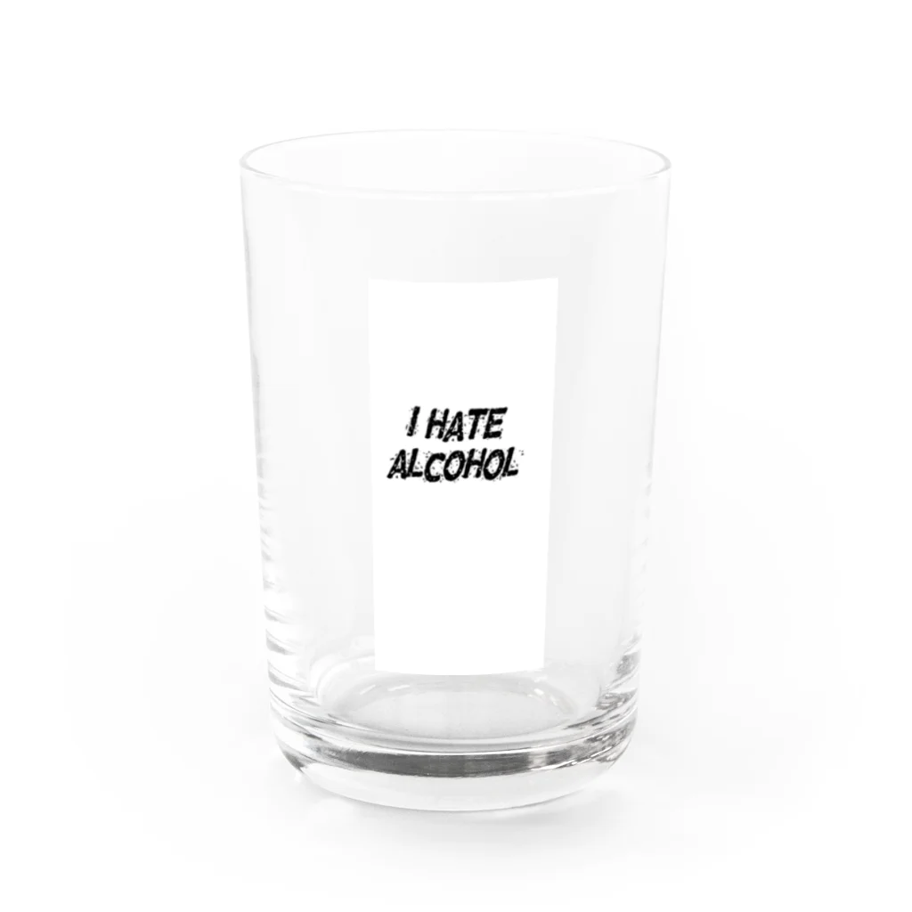 mineobaのお酒憎む Water Glass :front