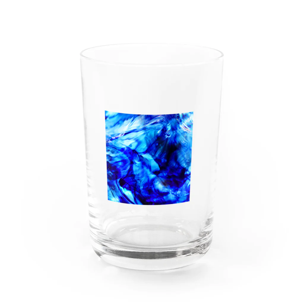 青空骨董市のガラスの記憶 -yuragi- Water Glass :front