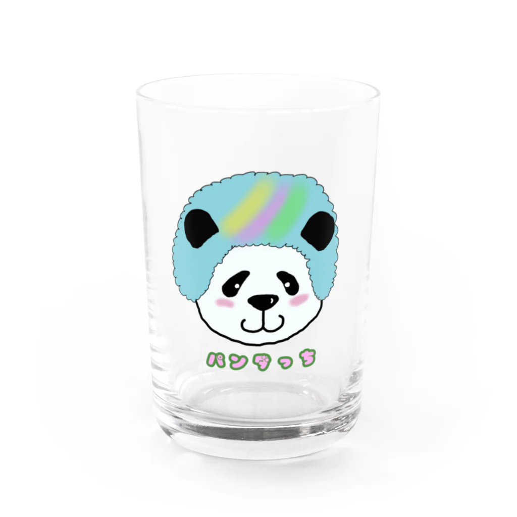 mimieden (みみえでん)のモフアフパンダnight Water Glass :front