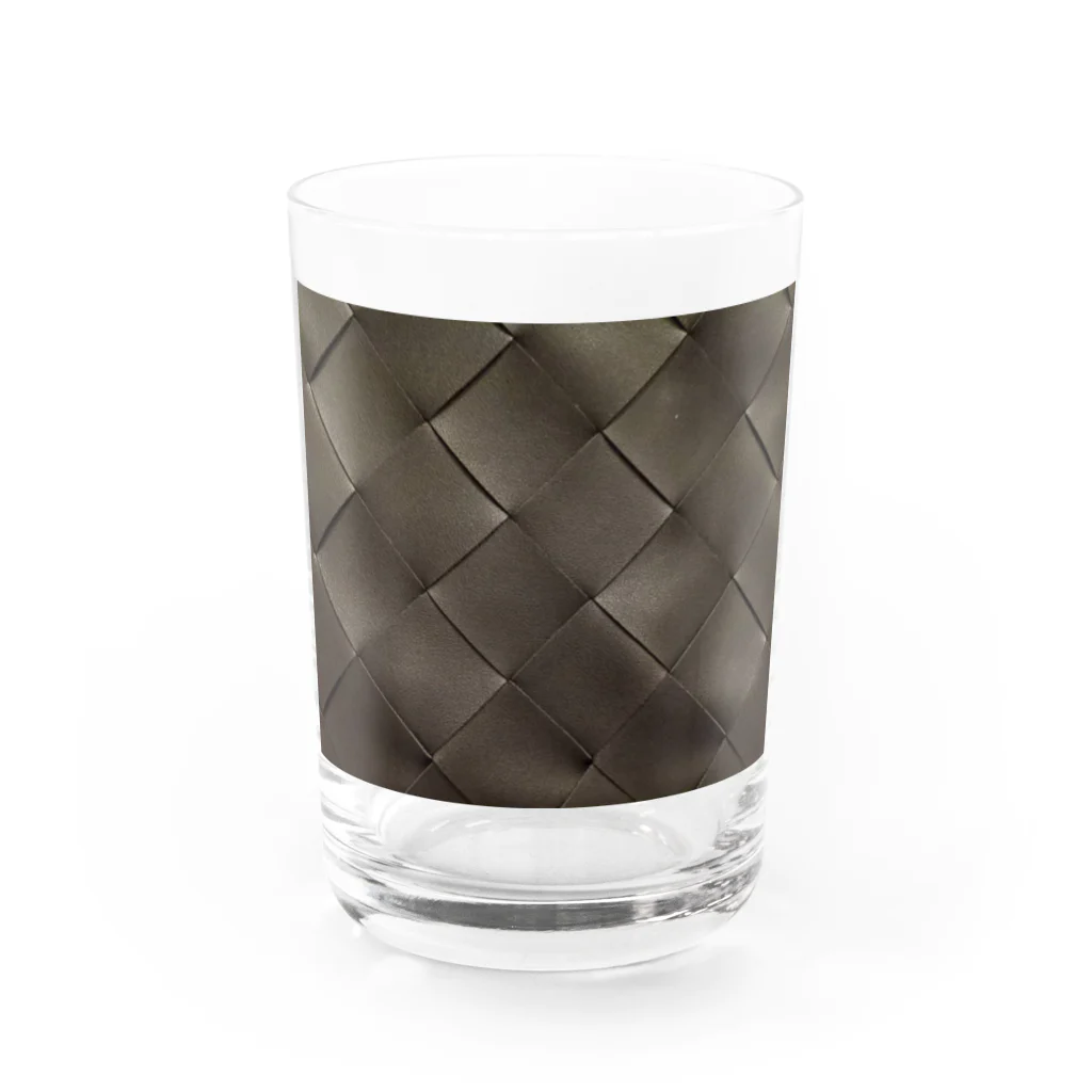 くすのきのkawa-koushi 黒 Water Glass :front