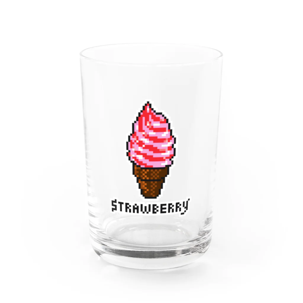 Haru “Casade Verde”のStrawberry Water Glass :front